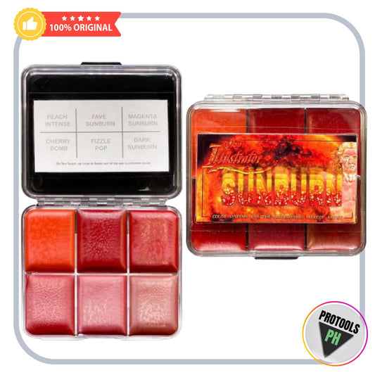 Skin Illustrator Skin Illustrator Sunburn Palette  - On set