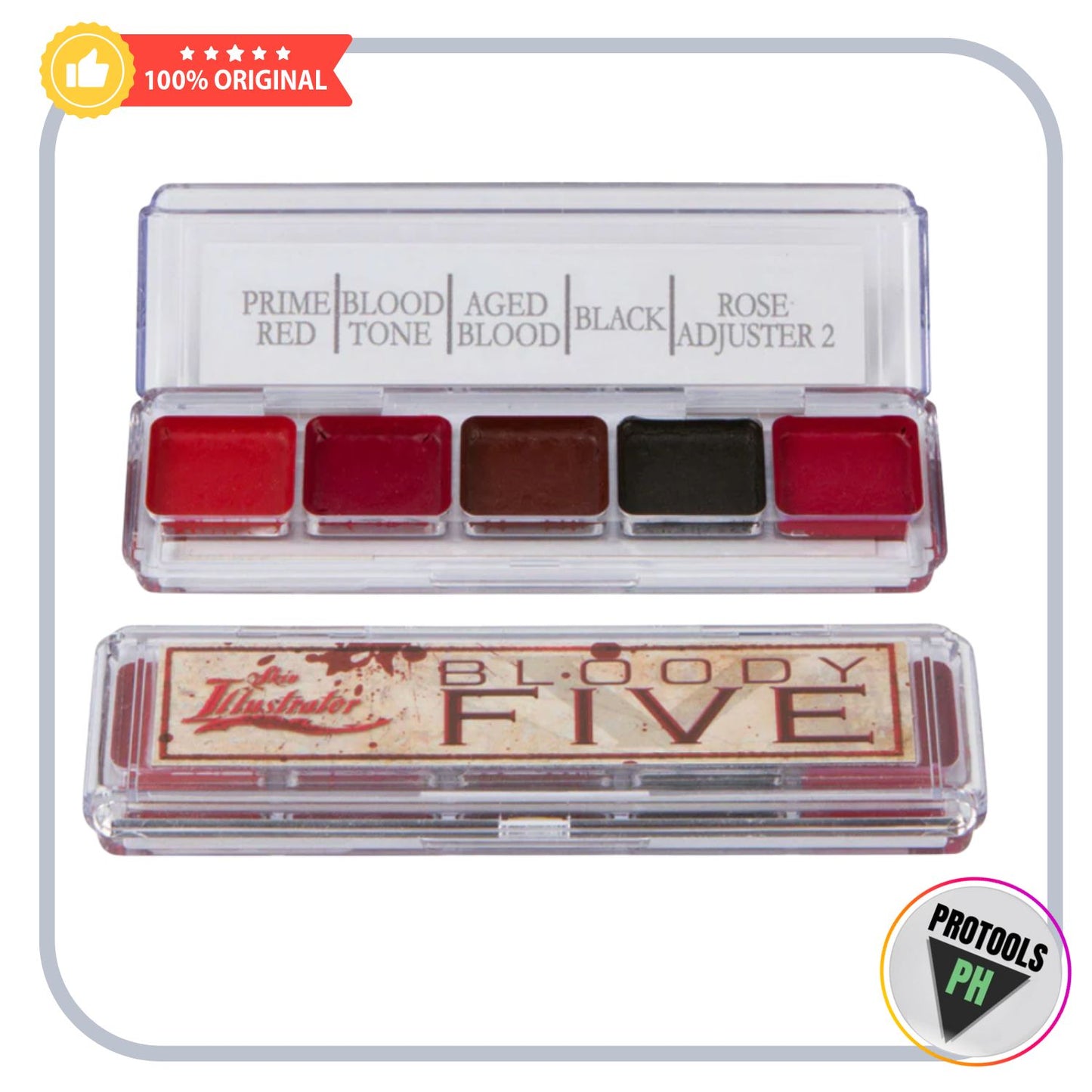 Skin illustrator Bloody Five Palette