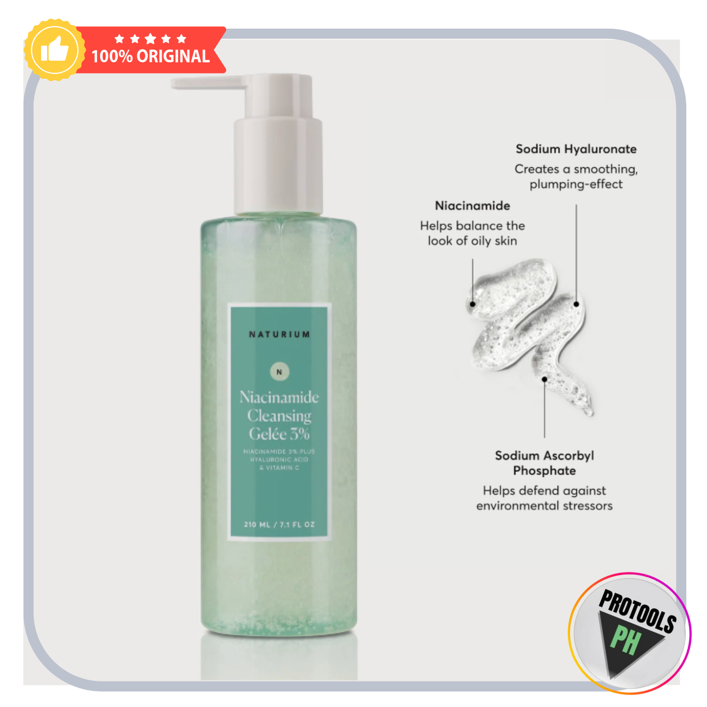 Naturium Niacinamide Cleansing Gelée 3%