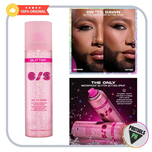 ONE/SIZE by Patrick Starrr  On 'Til Dawn Glitter Waterproof Setting Spray - 3.4 oz / 143 mL