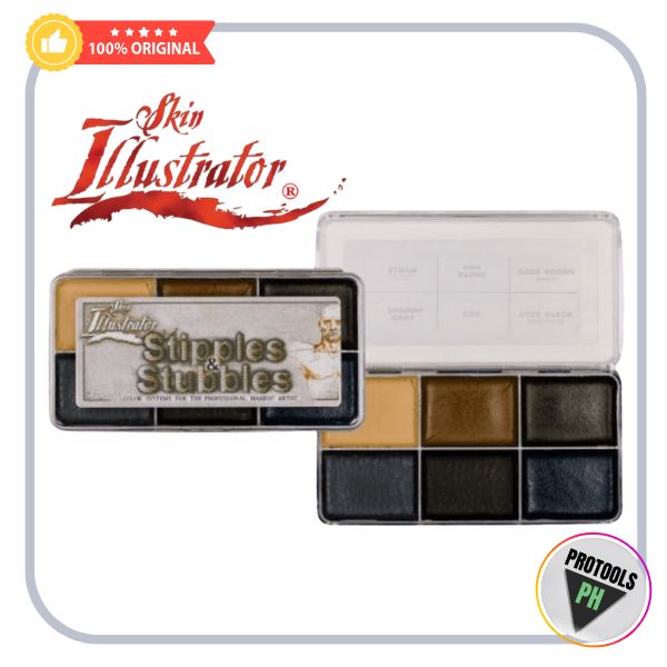 Skin Illustrator Stipples & Stubbles Palette