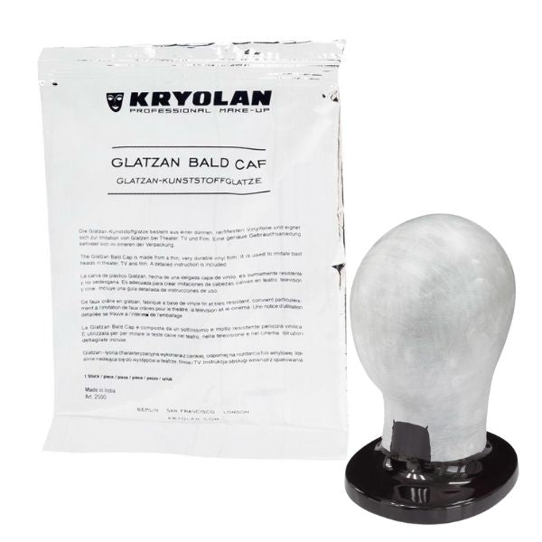 Kryolan Glatzan Bald Cap uncolored - Size 54 cm (small)