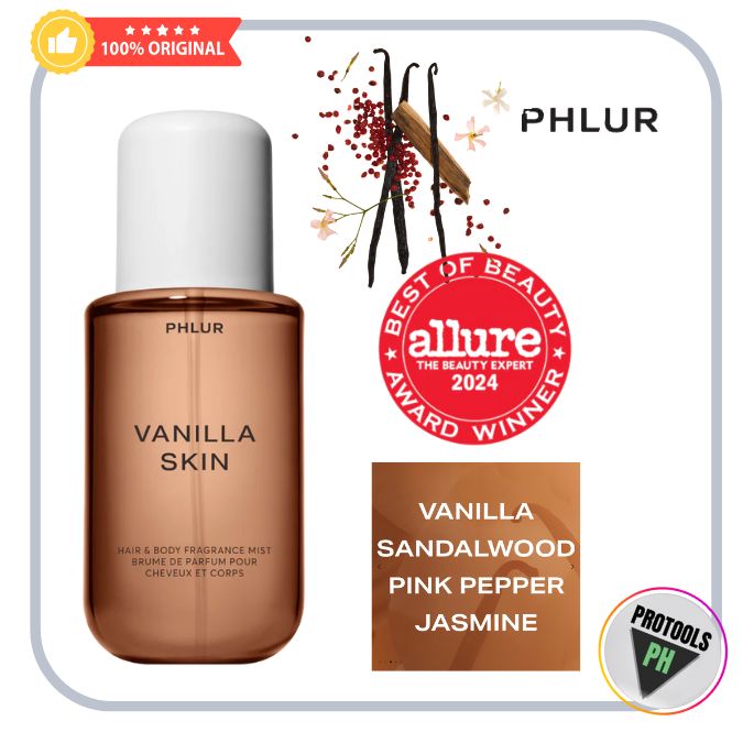 PHLUR Vanilla Skin Body & Hair Fragrance Mist