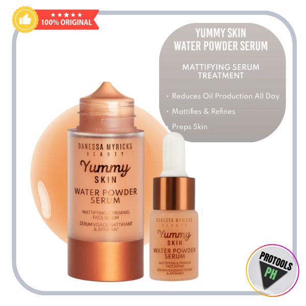 Danessa Myricks Beauty Yummy Skin Mattifying Water Powder Serum with Niacinamide and Hyaluronic Acid