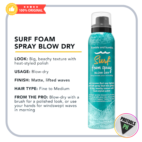 Bumble and bumble Surf Foam Spray Blow Dry -  4 oz/ 118 mL