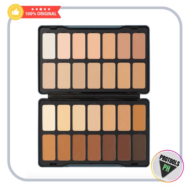 Kryolan - Digital Complexion Cream Foundation Palette 28 Colors Digital 1