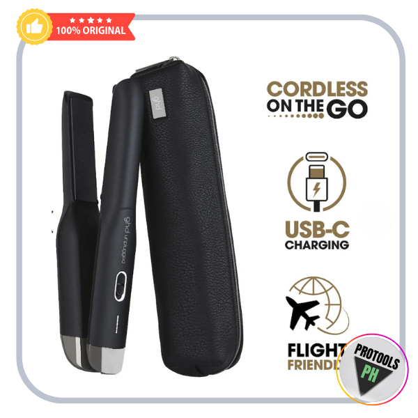 ghd  Unplugged Styler - Cordless Flat Iron (Black)
