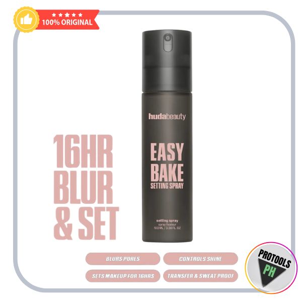 HUDA BEAUTY  Easy Bake Blurring Setting Spray with 16-Hour Wear