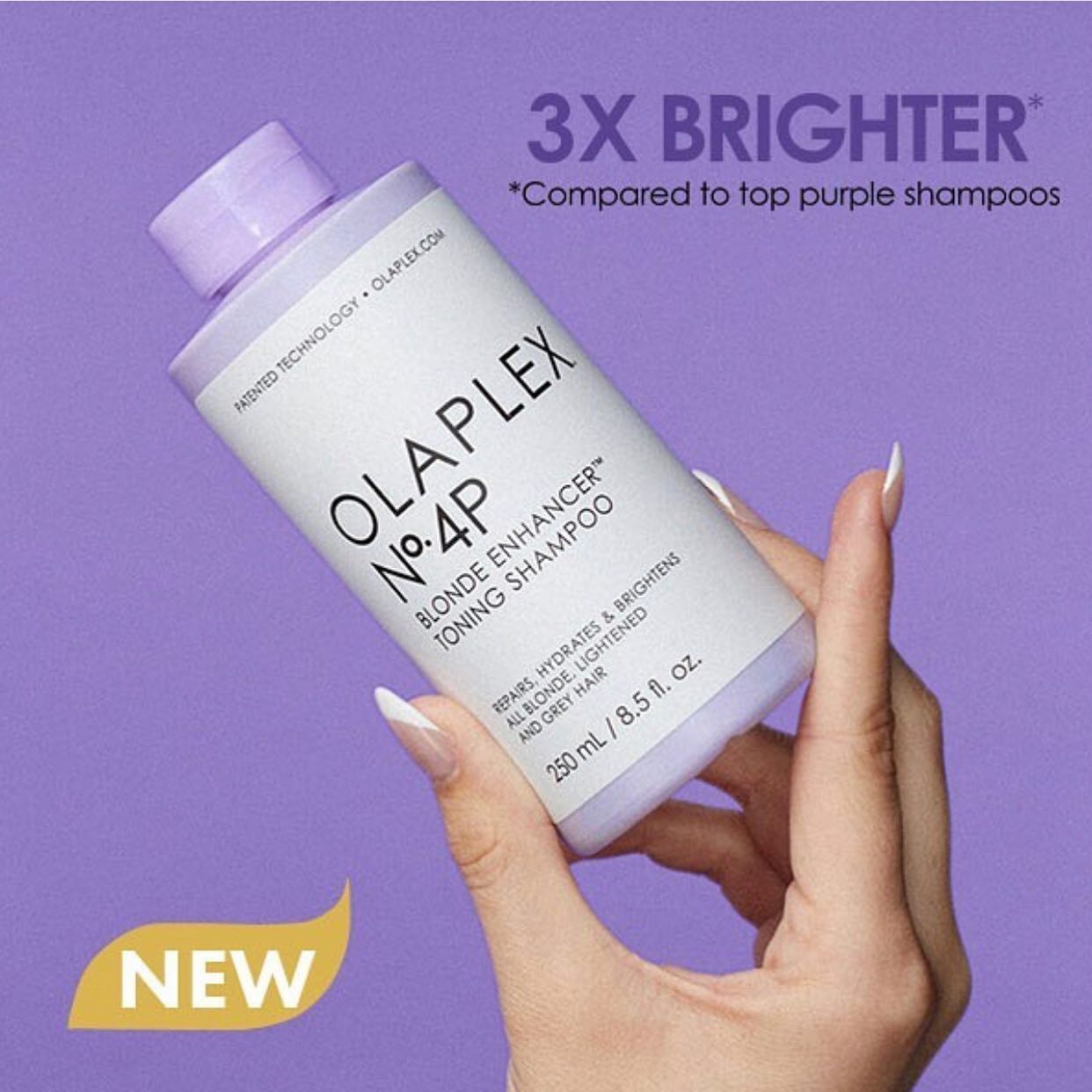 OLAPLEX No 4P Blonde Enhancer Toning Shampoo( 250ml ) purple shampoo