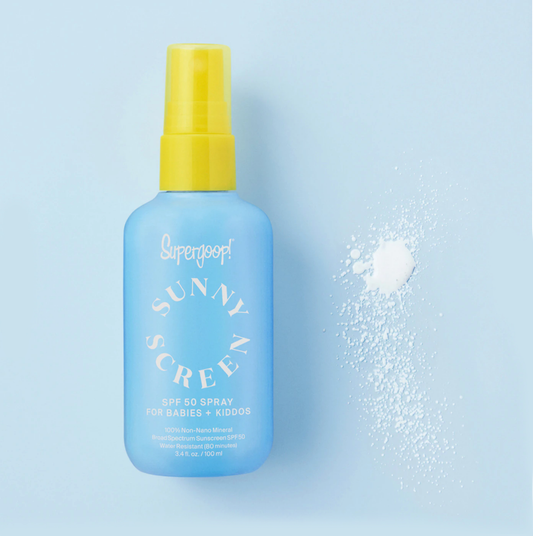 Supergoop! Sunnyscreen 100% Mineral Spray SPF 50 Baby Sunscreen EXP2/27