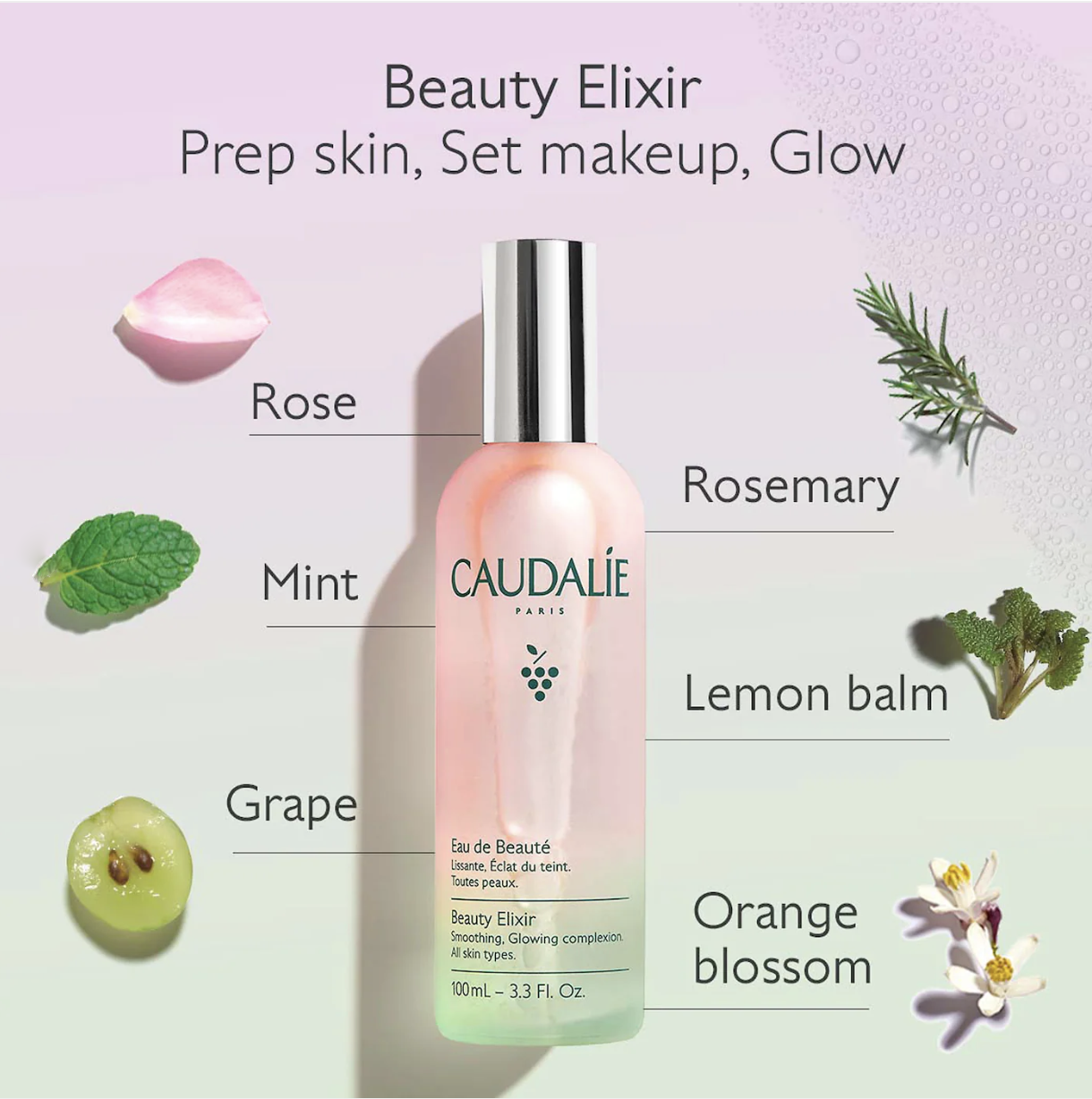 CAUDALIE Beauty Elixir ( see sizes inside )