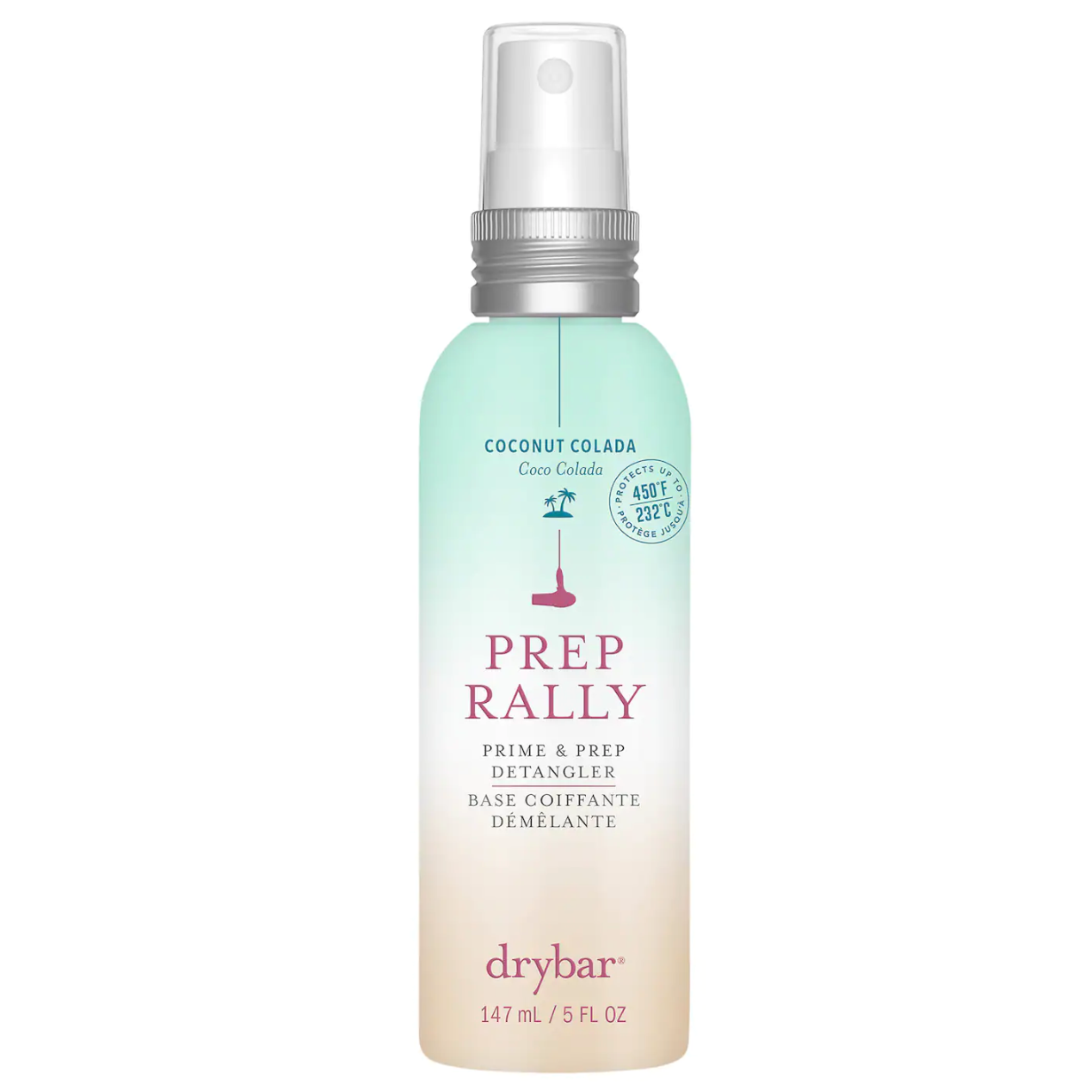 Drybar Prep Rally Prime & Prep Detangler - Coconut Colada 5 oz/ 148 mL