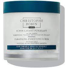 Christophe Robin Purifying Scalp Scrub with Sea Salt 250 mL